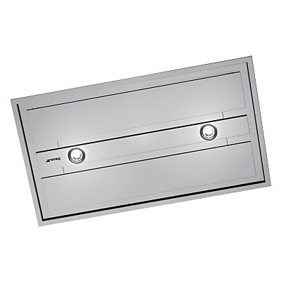 Smeg KSEG90XE-2 Canopy Cooker Hood, Stainless Steel